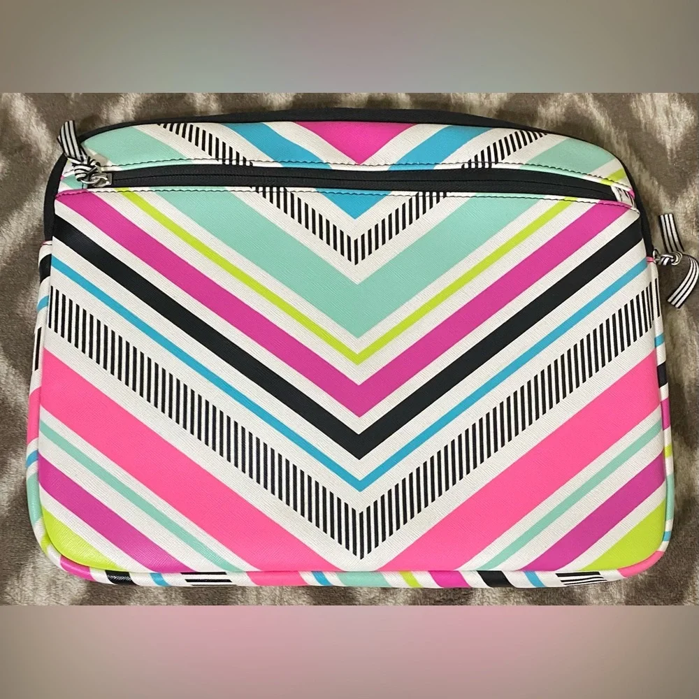 Colorful Studio C Carolina Pad Chevron Laptop Sleeve and Mandala Mouse Pad